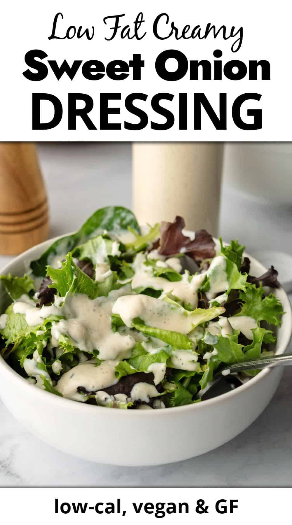 Light Sweet Onion Dressing