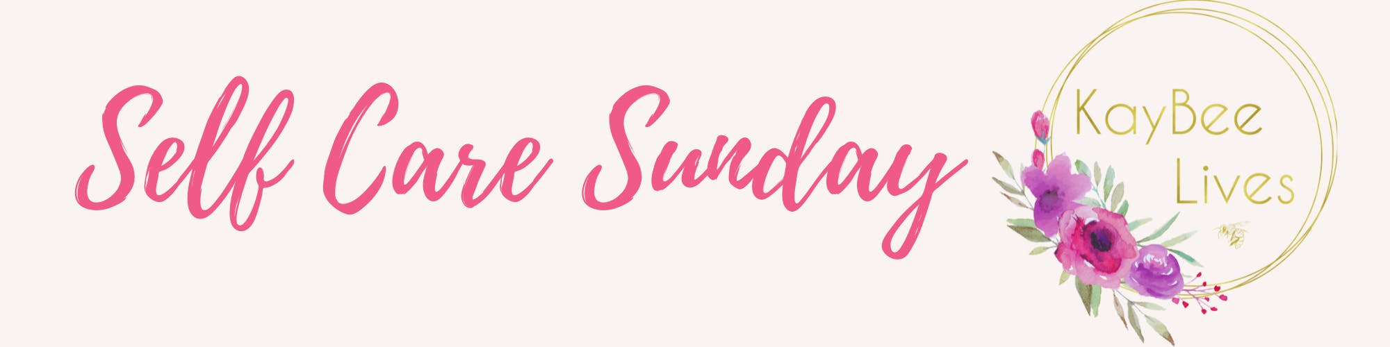 Self care Sunday banner