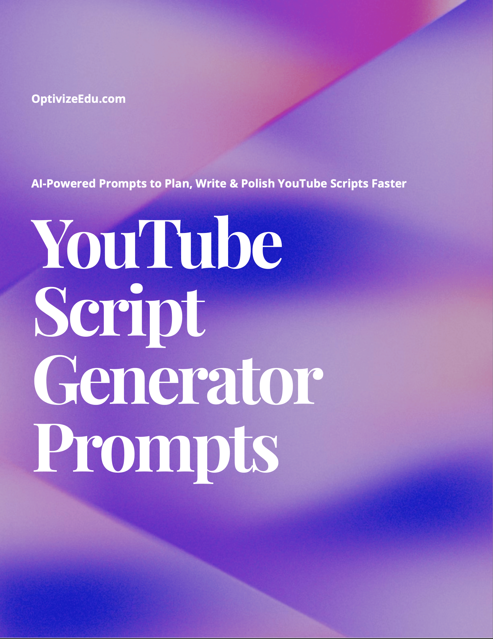 YouTube Script Generator Prompts