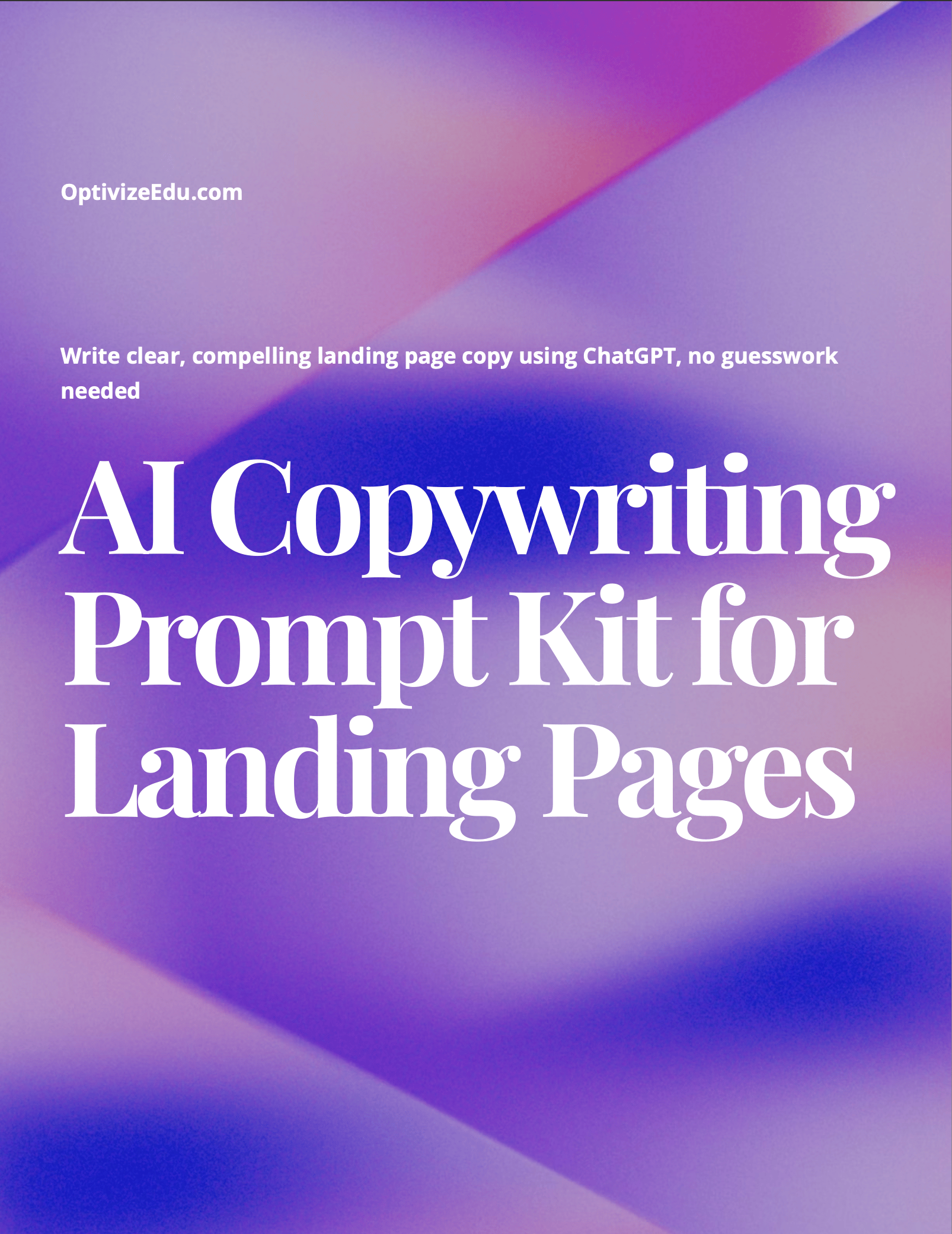 AI Copywriting Prompt Kit for Landing Pages