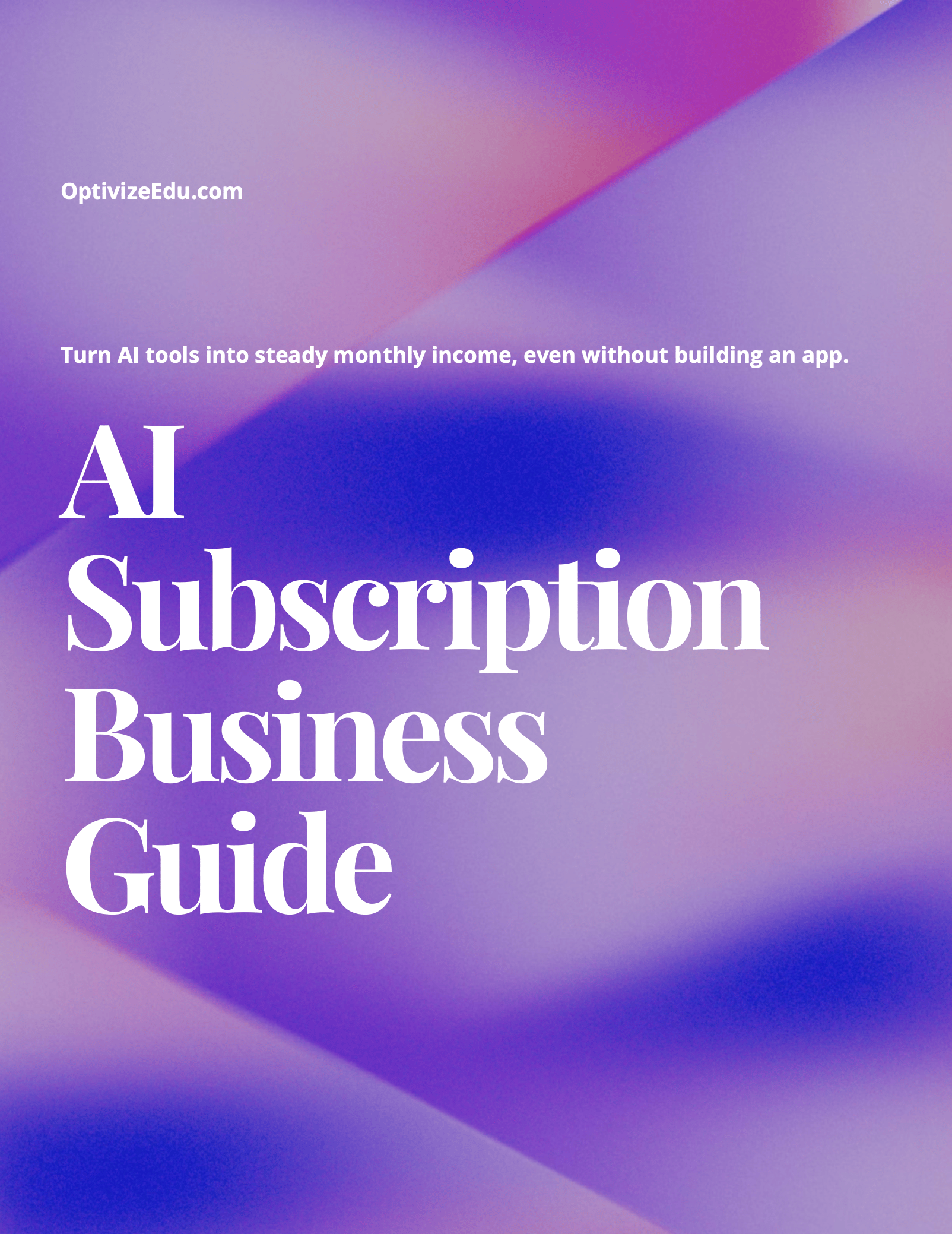 AI Subscription Business Guide