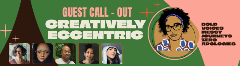Creatively Eccentric Podcast Guest Banner