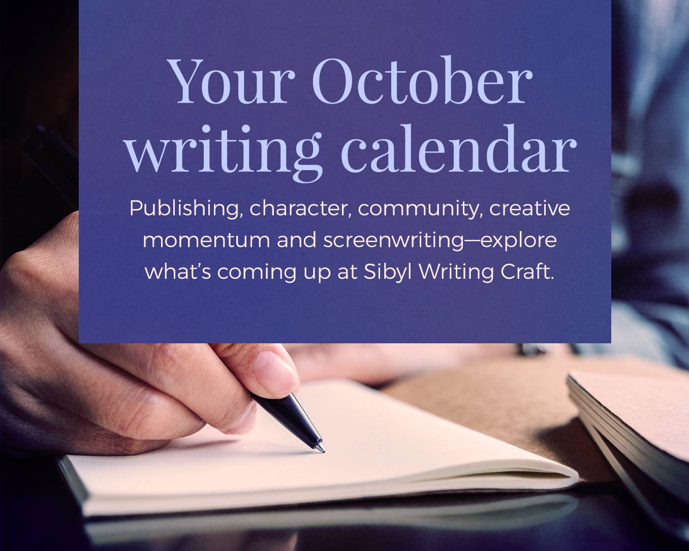 October Sibyl Writing Craft