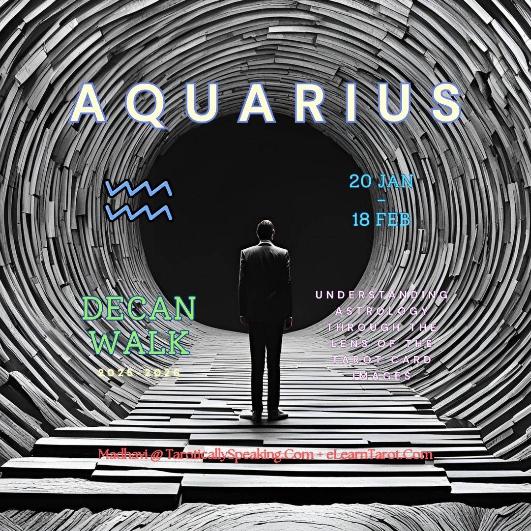 5-6-7 of Swords: Venus-Mercury-Moon in Aquarius Decans: Intelligent Patterns of Collective Philosophy