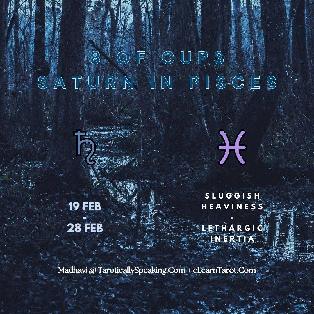 8-9-10 of Cups: Saturn-Jupiter-Mars in Pisces Decans: Dissolving Delusions and Detachment