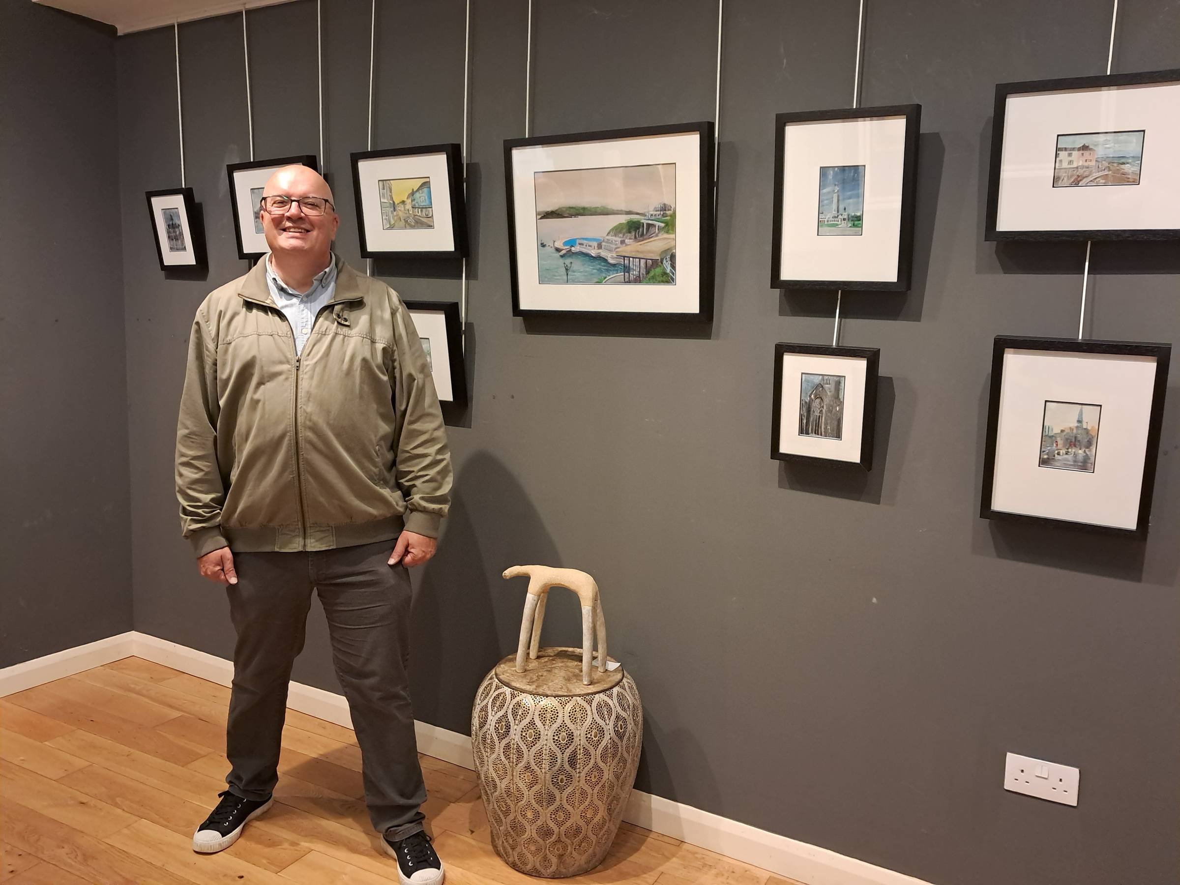 My exhibition at Brownston Gallery Devon