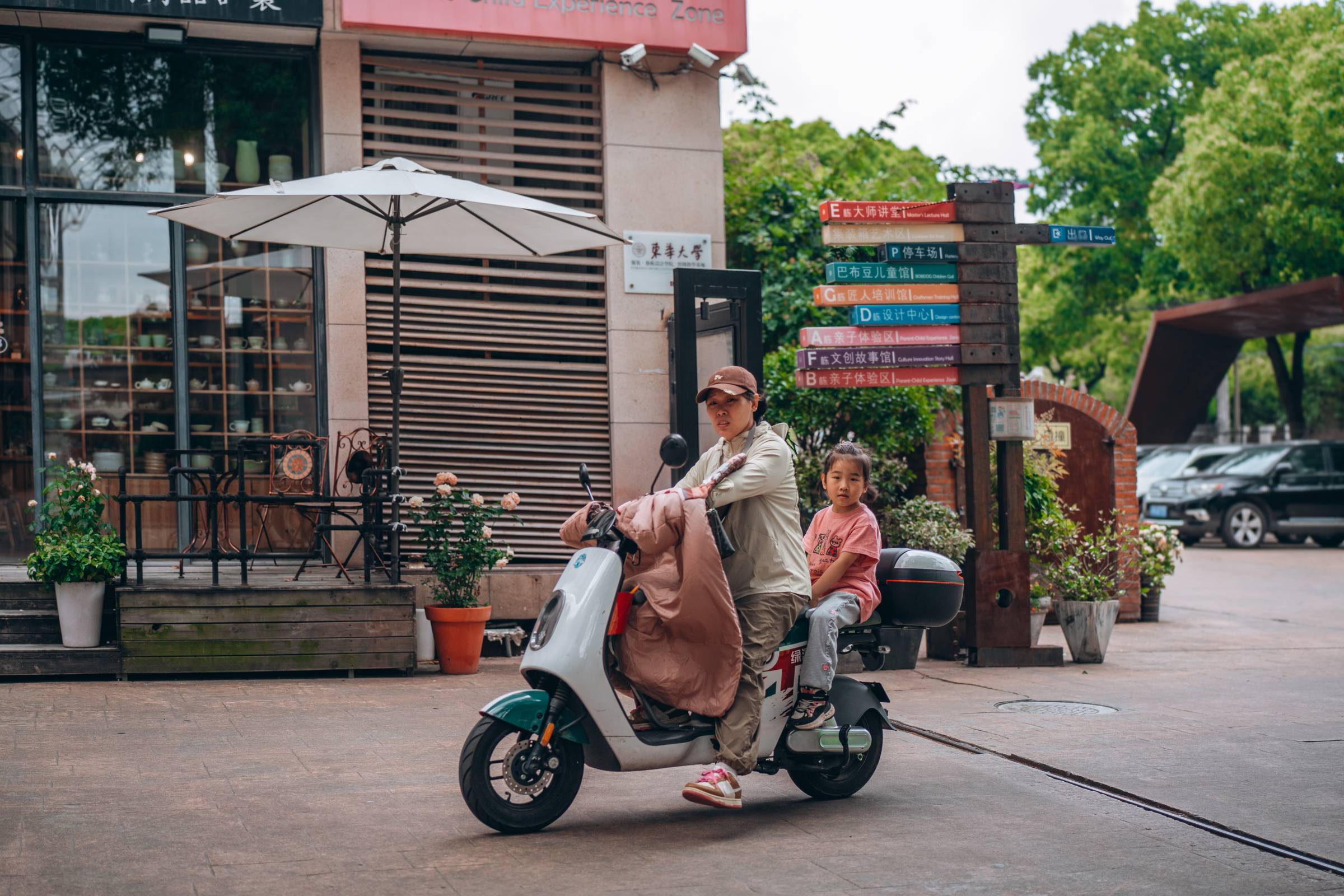 Shanghai (2024): Scooters in Shanghai electrified at a frightening pace in my five-year absence.