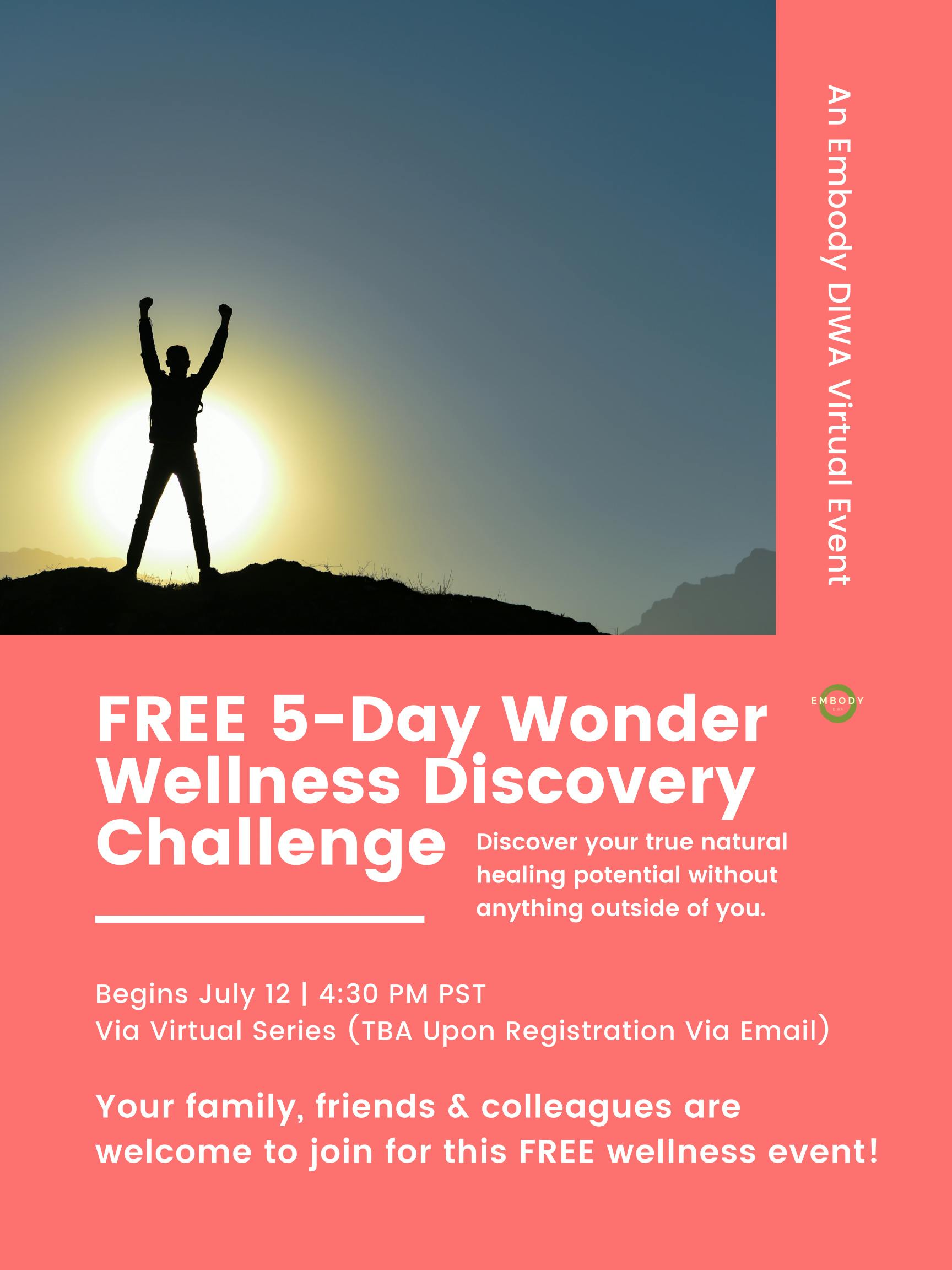 Wonder Wellness Discovery Challenge