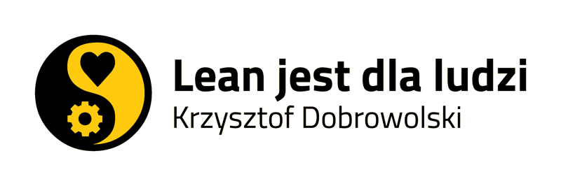 logo lean jest dla ludzi krzysztof dobrowolski