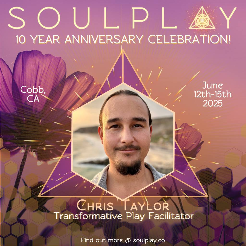 Chris - Transformational Play Facilitator at Soulplay 10th Anniversary