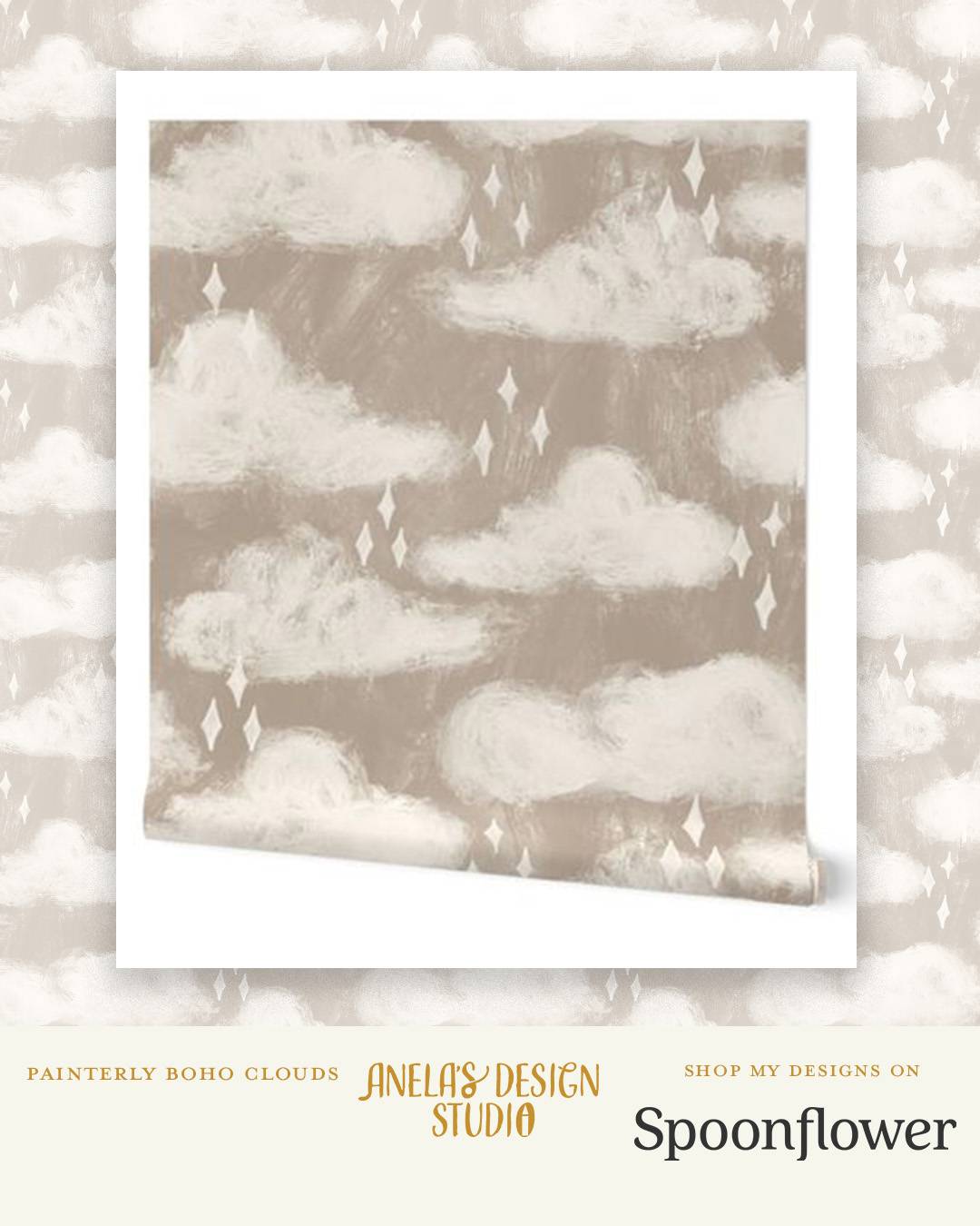 Here's my print for the #psablenderbonanza challange.
I named it Painterly Boho Clouds , and it's already available in my Spoonflower shop.
And I think it's perfect for gender neutral nursery and decor.

 #spoonflower #spoonflowerfabric #spoonflowerartist #pastelnursery #bohocloud #bohoclouds #skywallpaper #neutralcolorsdecor #japandinursery #scandi #scandinavian