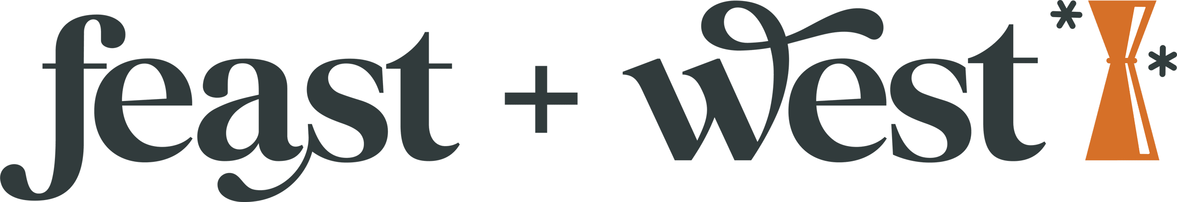feast and west logo