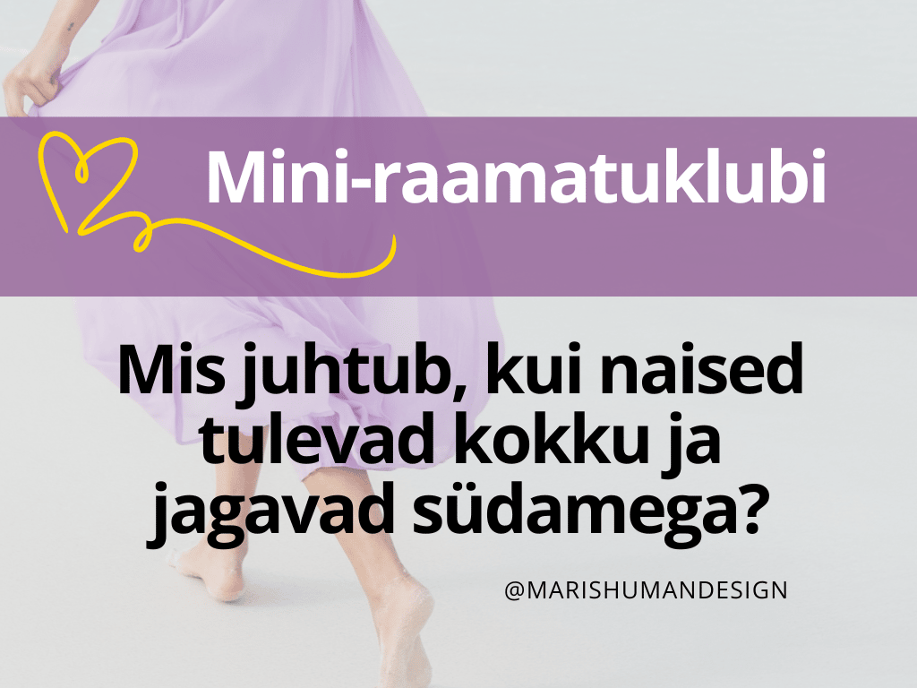 Liitu intiimse grupiga, kus sind kuulatakse ja mõistetakse.