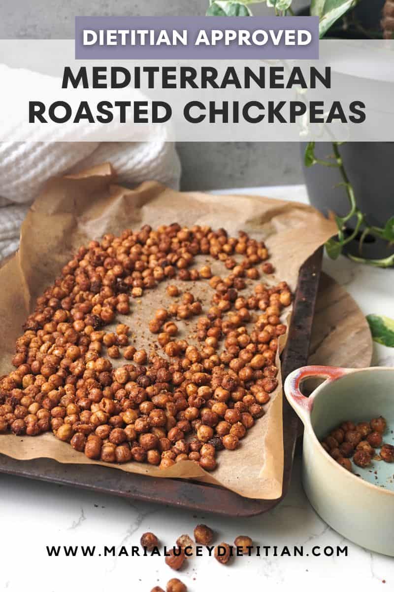 mediterranean roasted chickpeas