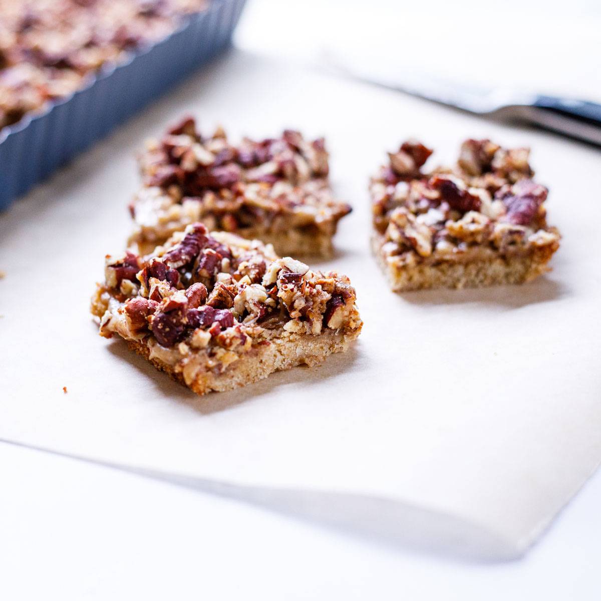 Pecan Caramel Bars