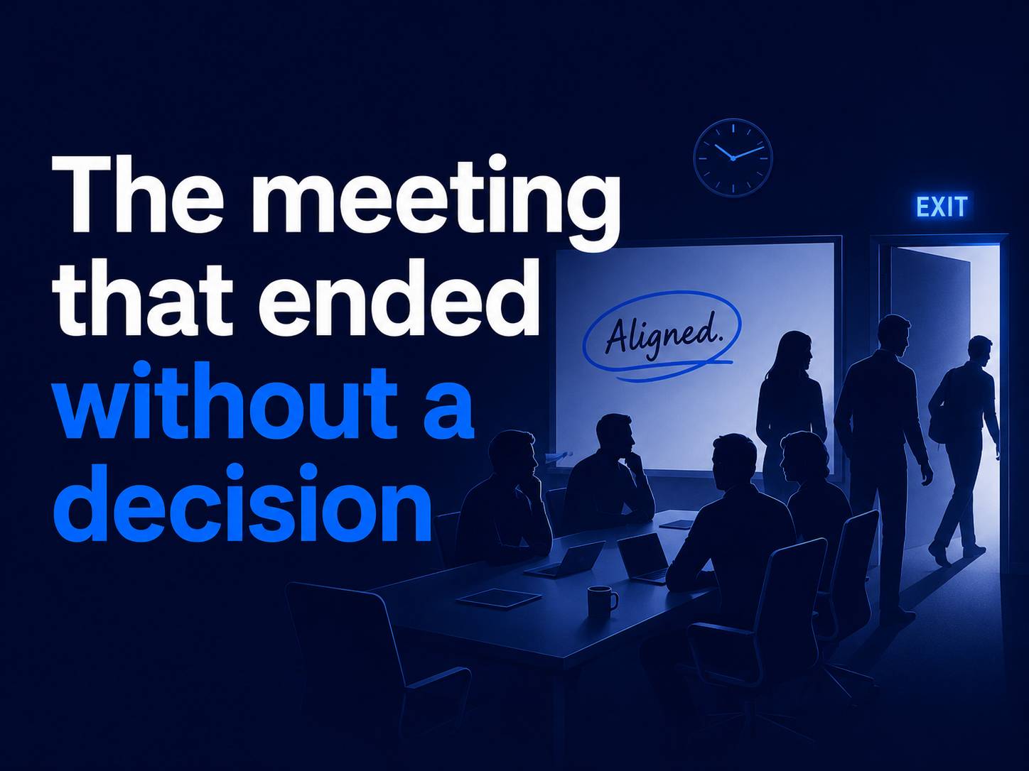 The Meeting That Ended Without a Decision