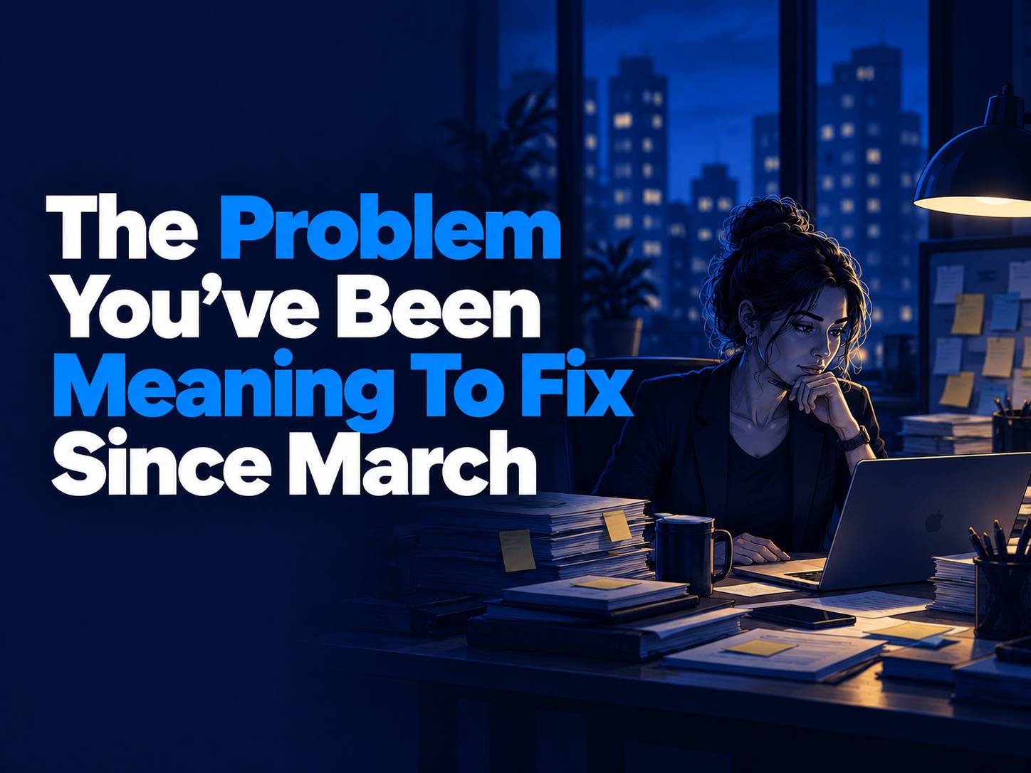  The Problem You've Been Meaning to Fix Since March