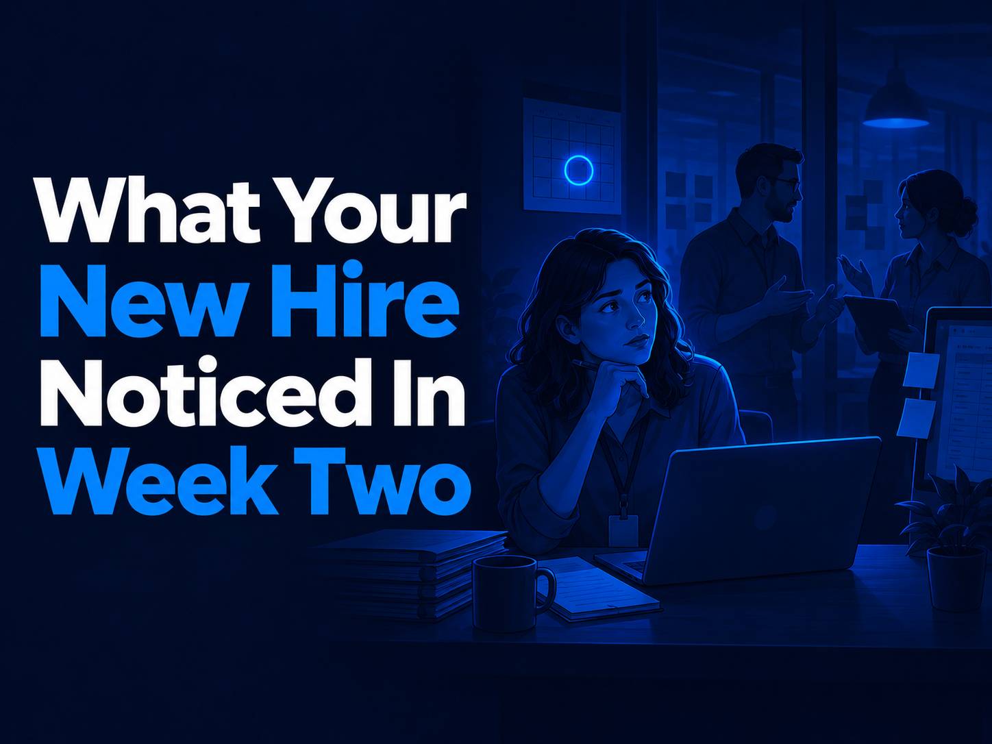 What Your New Hire Noticed In Week Two