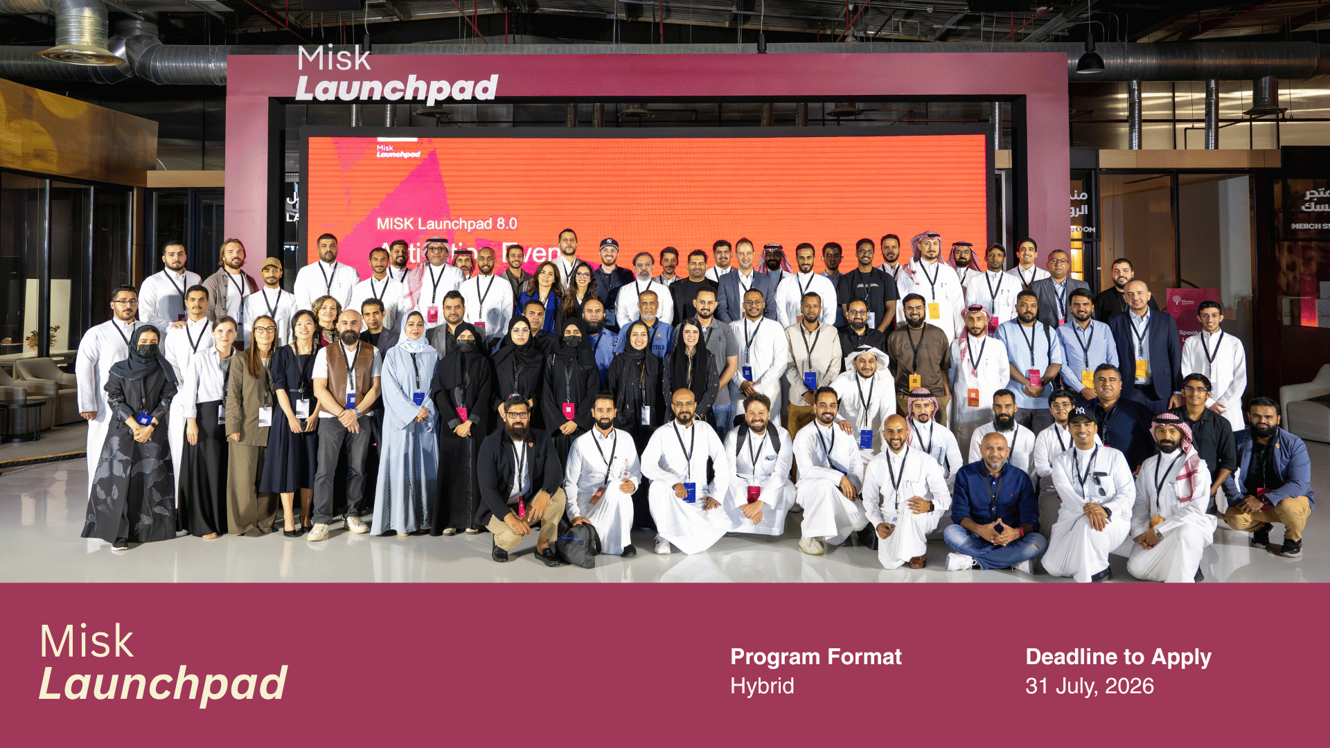 Apply to the MISK Program