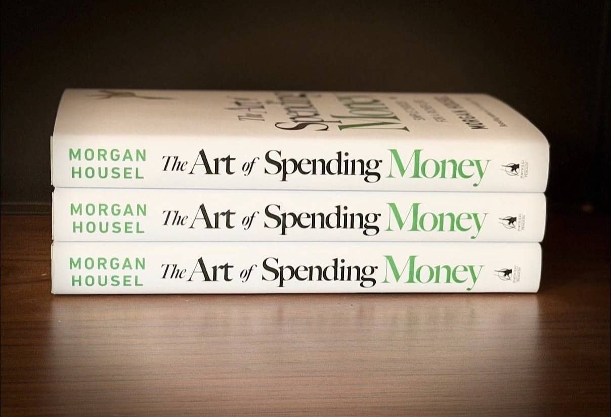 Morgan Housel on X: "My new book The Art of Spending Money comes out in 5  days. You can order it here: https://t.co/LLkOYe2vsM If you pre-order,  we're giving away a set of