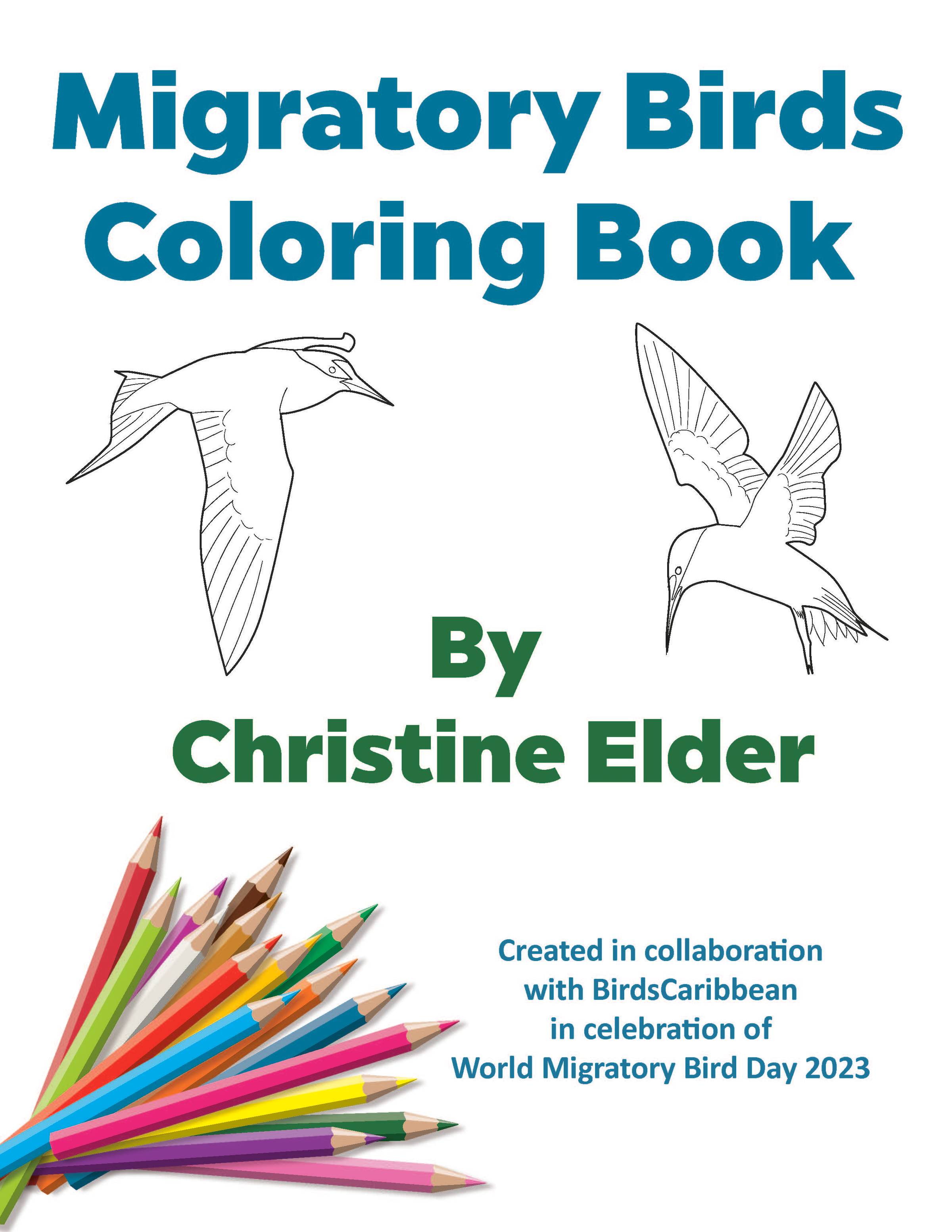 Migratory Birds Coloring Book