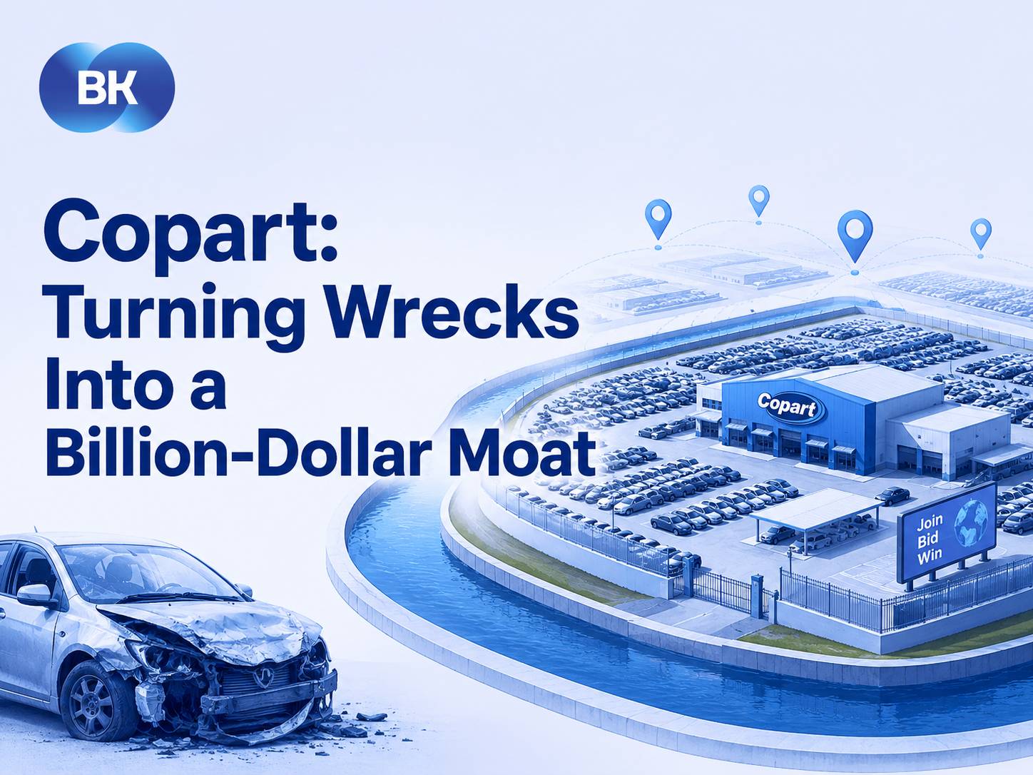 Copart: Turning wrecks into a billion dollar moat