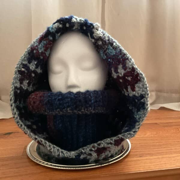 crochet hooded cowl pattern