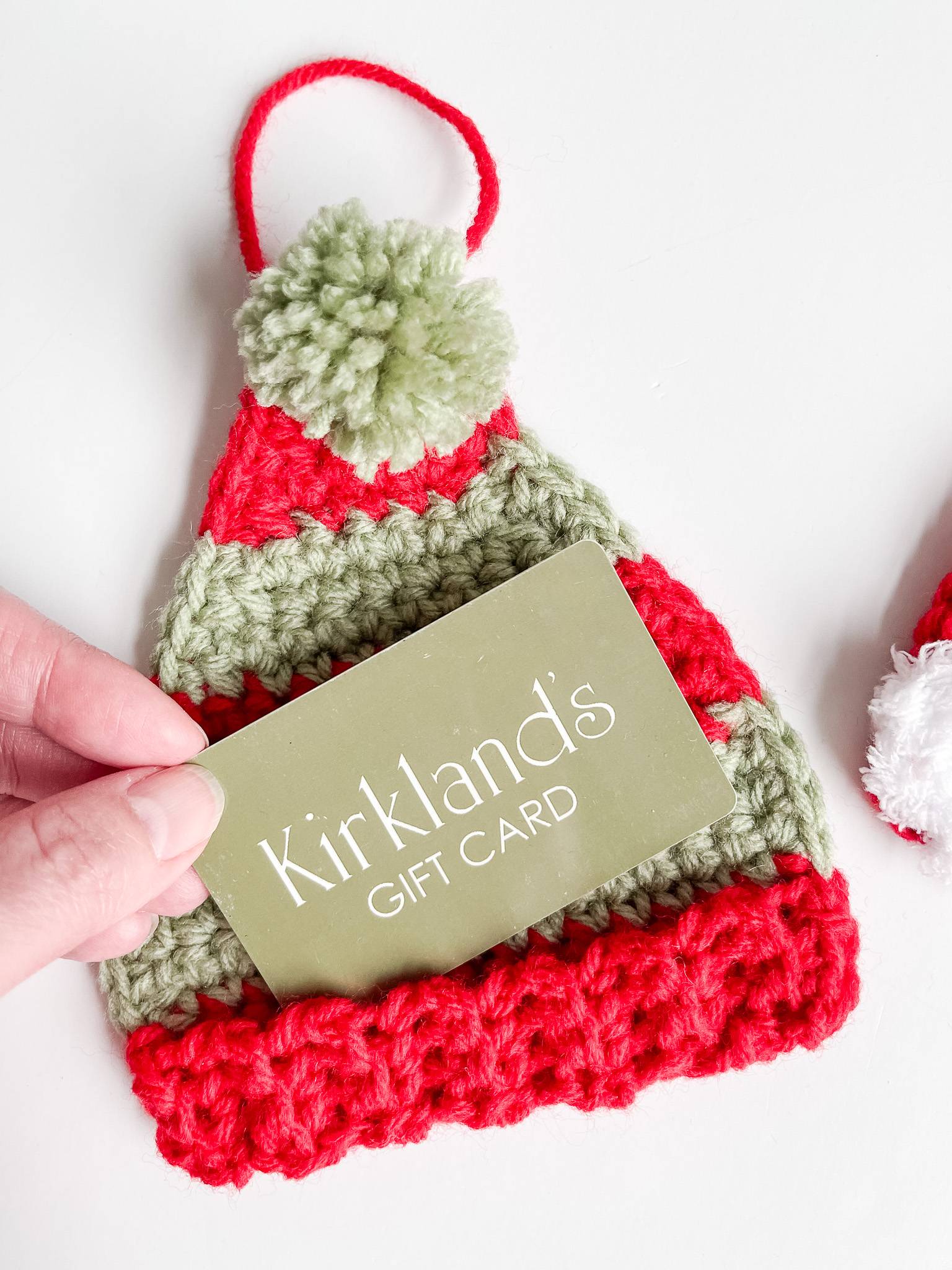 Crochet Christmas Gift Card Holders