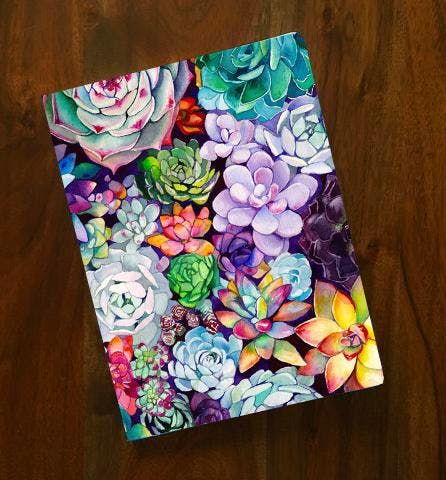 Succulent Garden Notebook