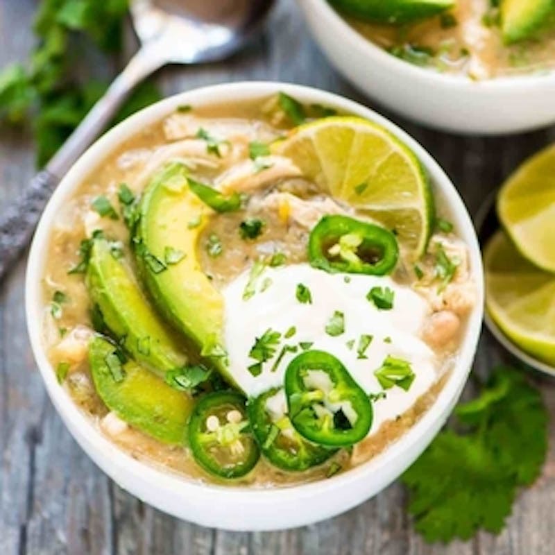 Crockpot White Chicken Chili