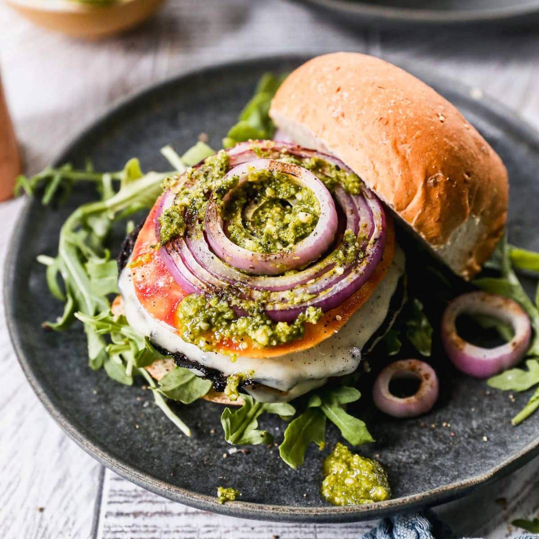 Portobello Mushroom Burger