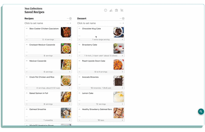 How to create meal plans example