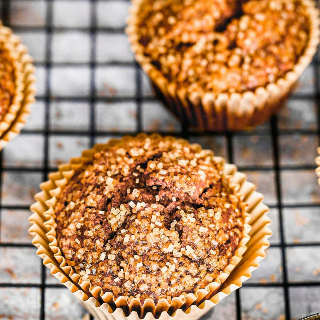 Pumpkin Gingerbread Muffins