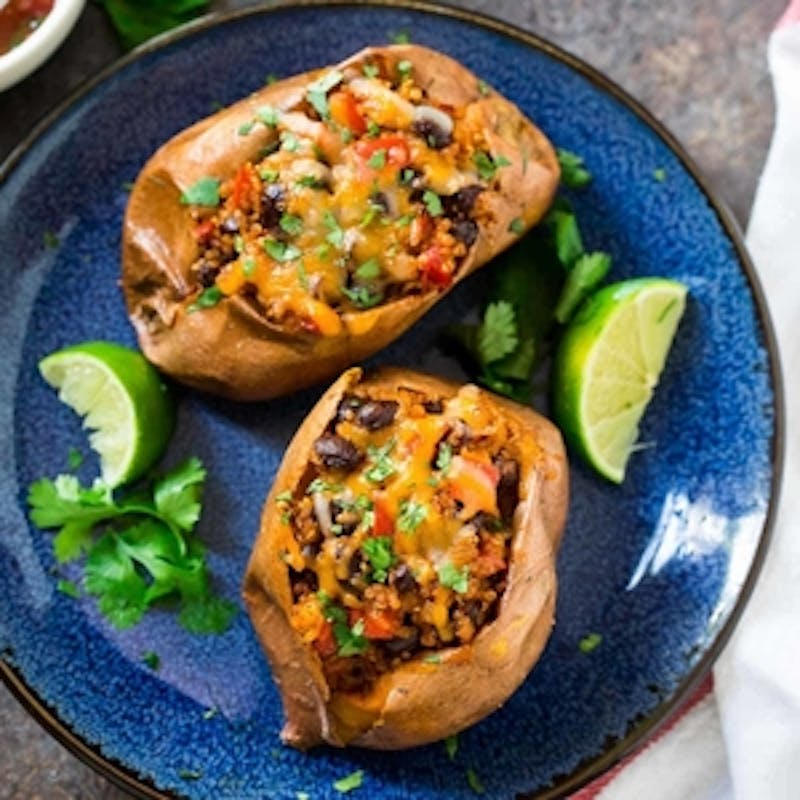 Stuffed Sweet Potatoes