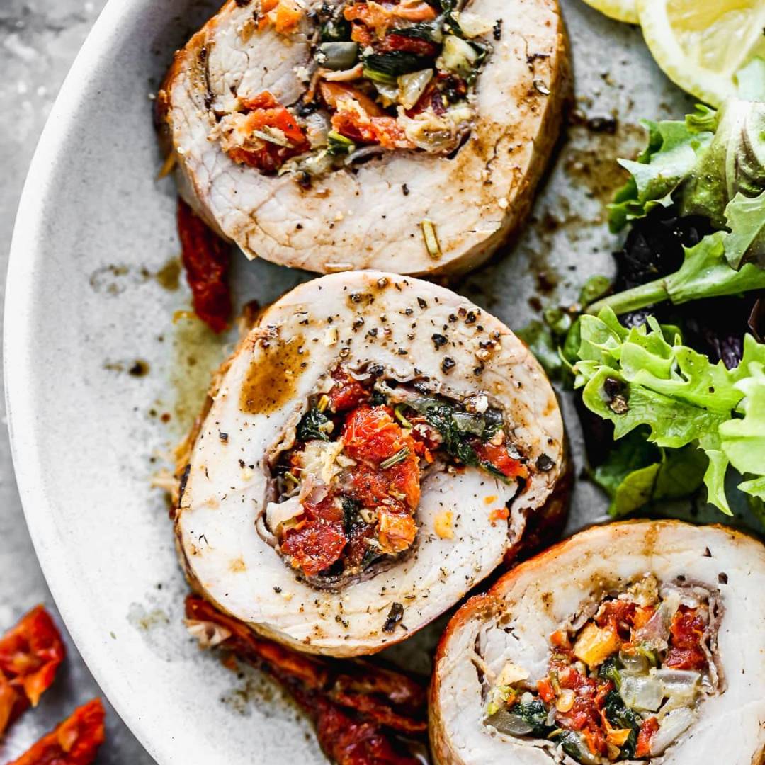 Stuffed Pork Tenderloin