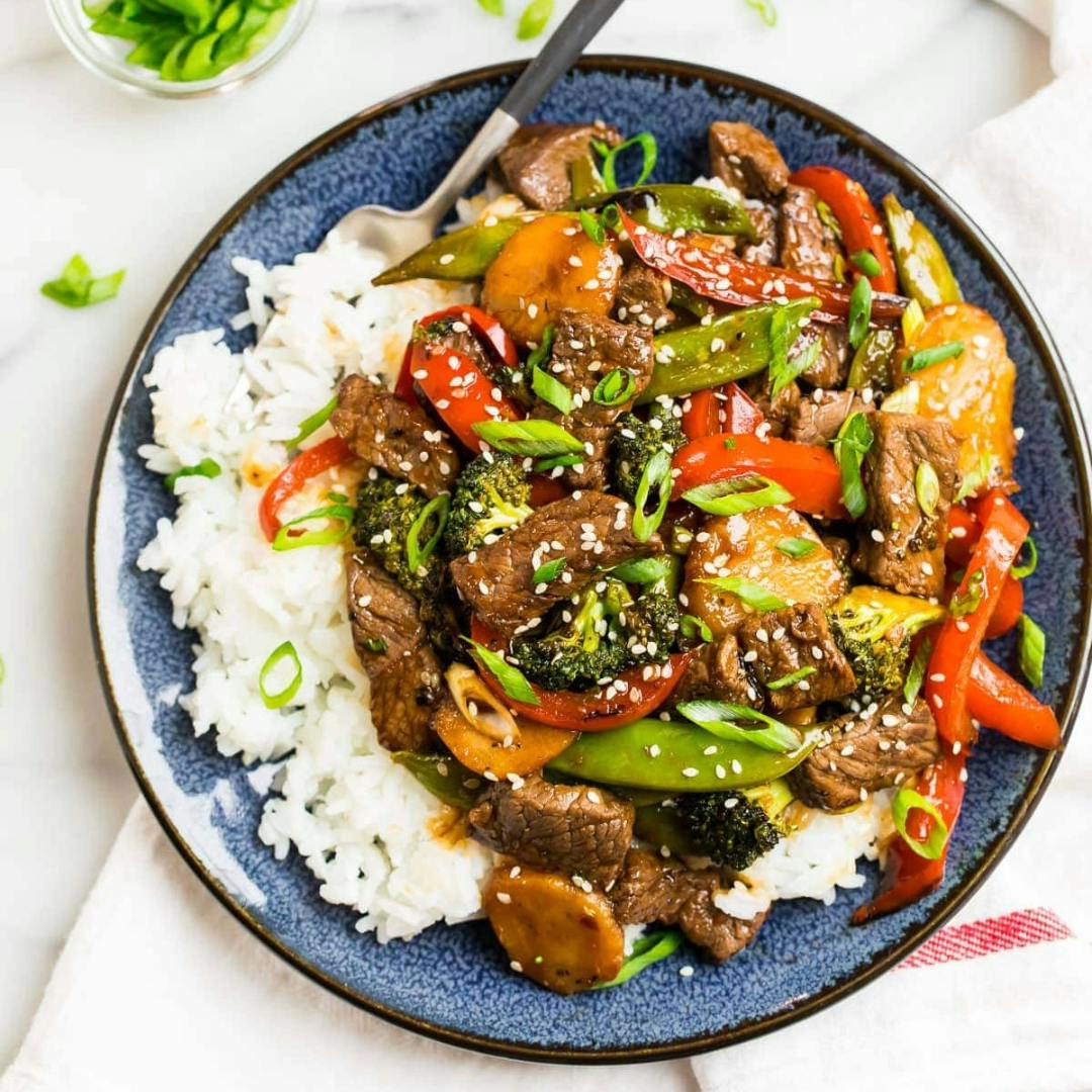 Teriyaki Beef Stir Fry