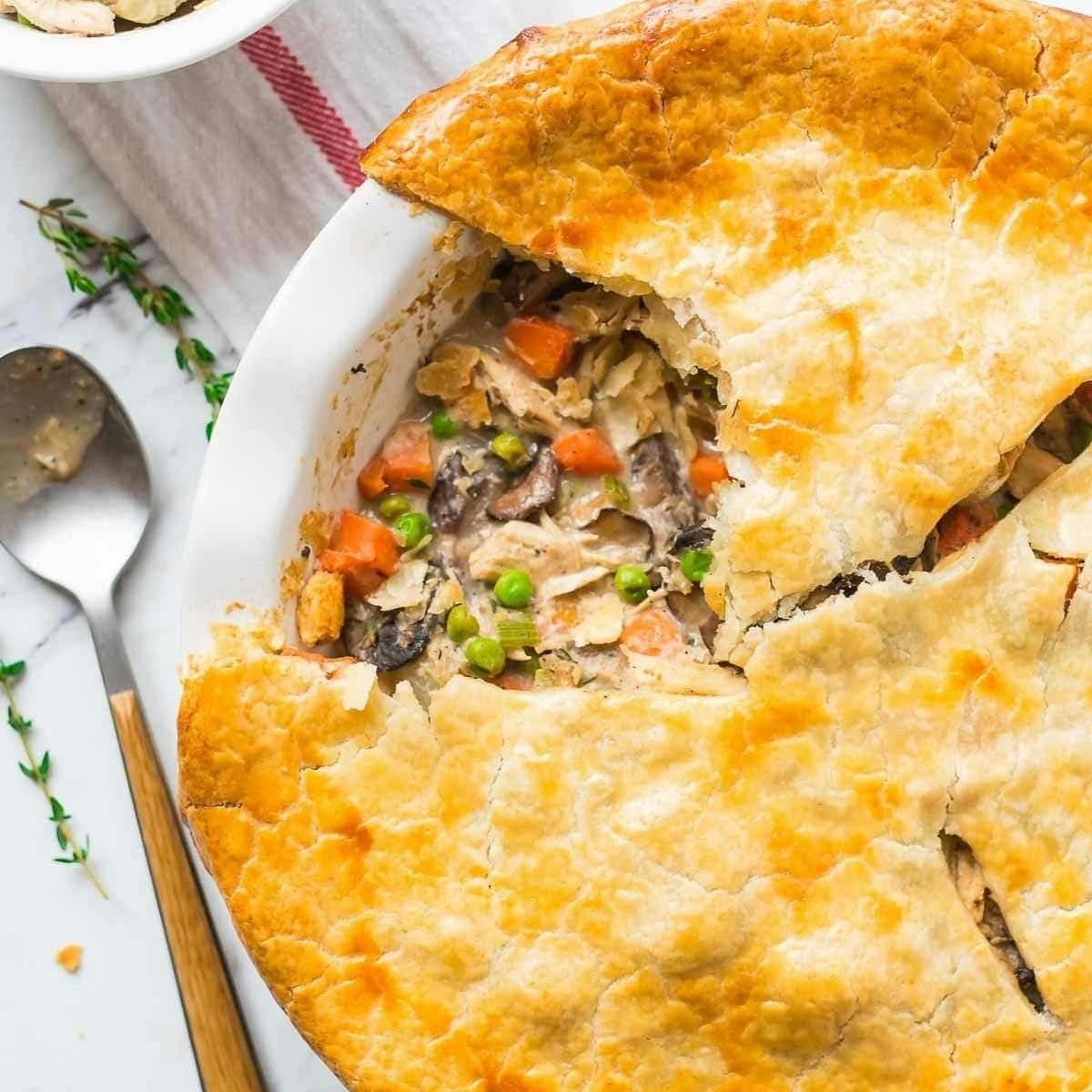 Healthy Chicken Pot Pie