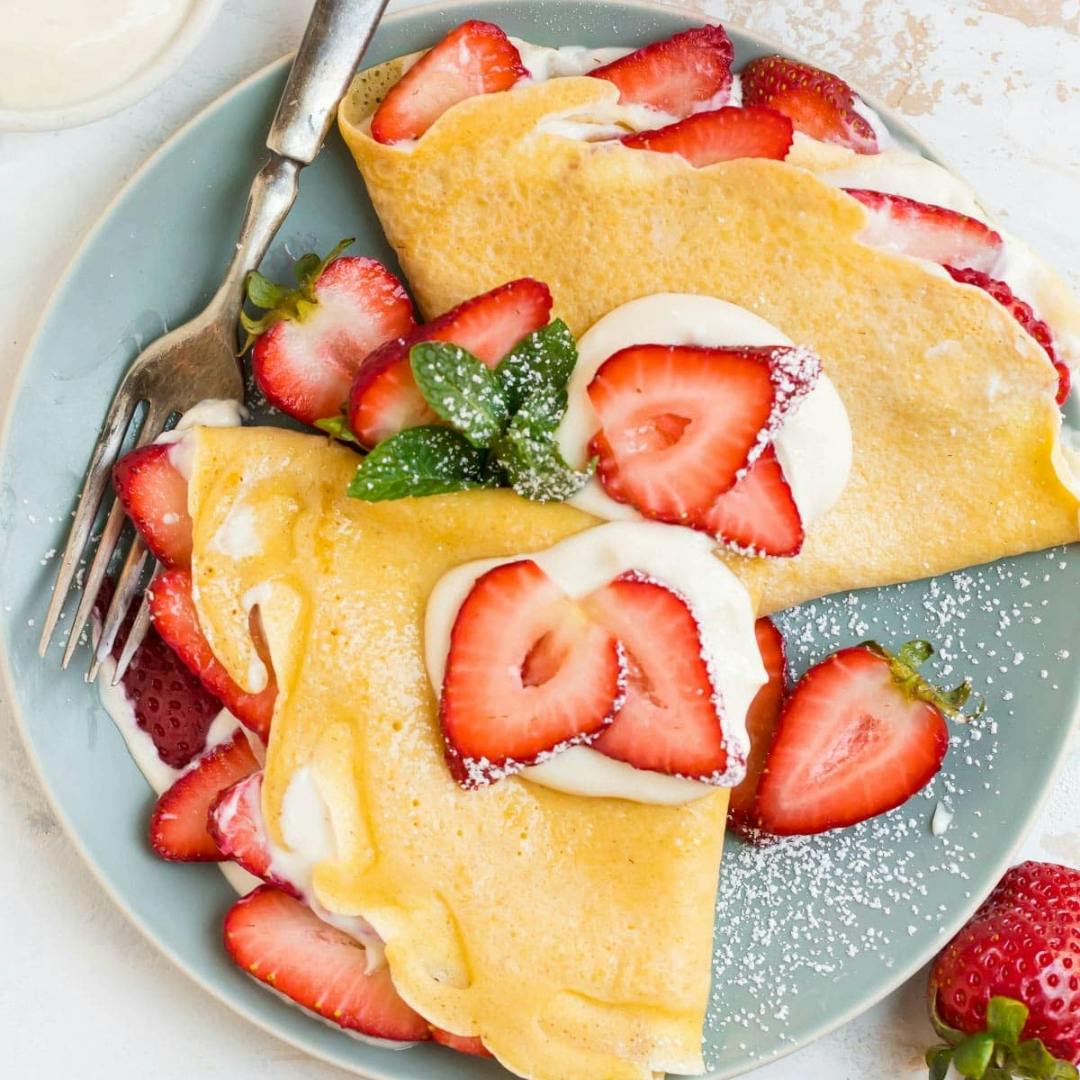 Strawberry Crepes