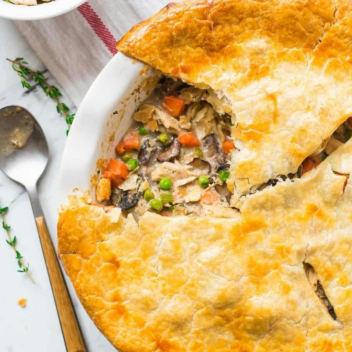 Healthy Chicken Pot Pie