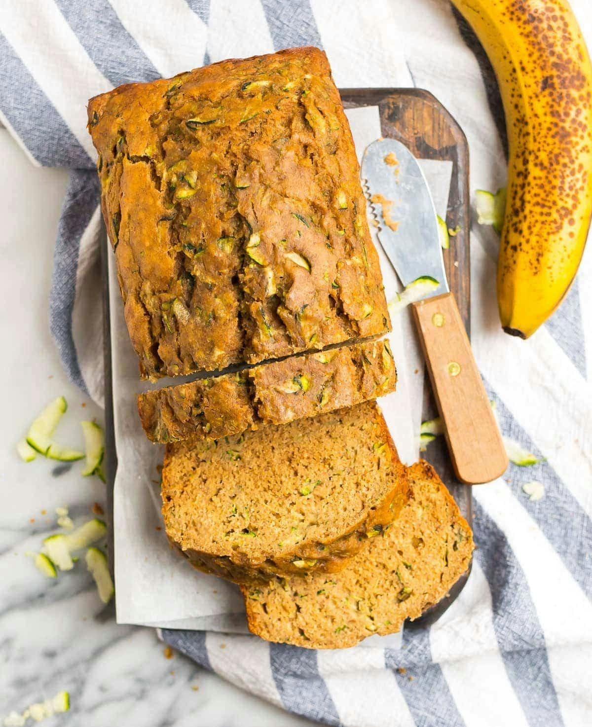 Zucchini Banana Bread