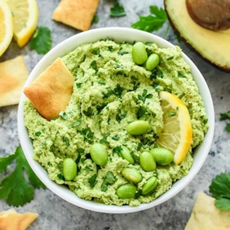 Edamame Avocado Hummus