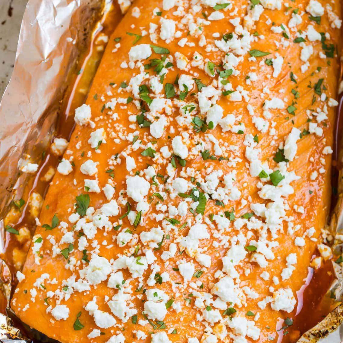 Buffalo Baked Salmon