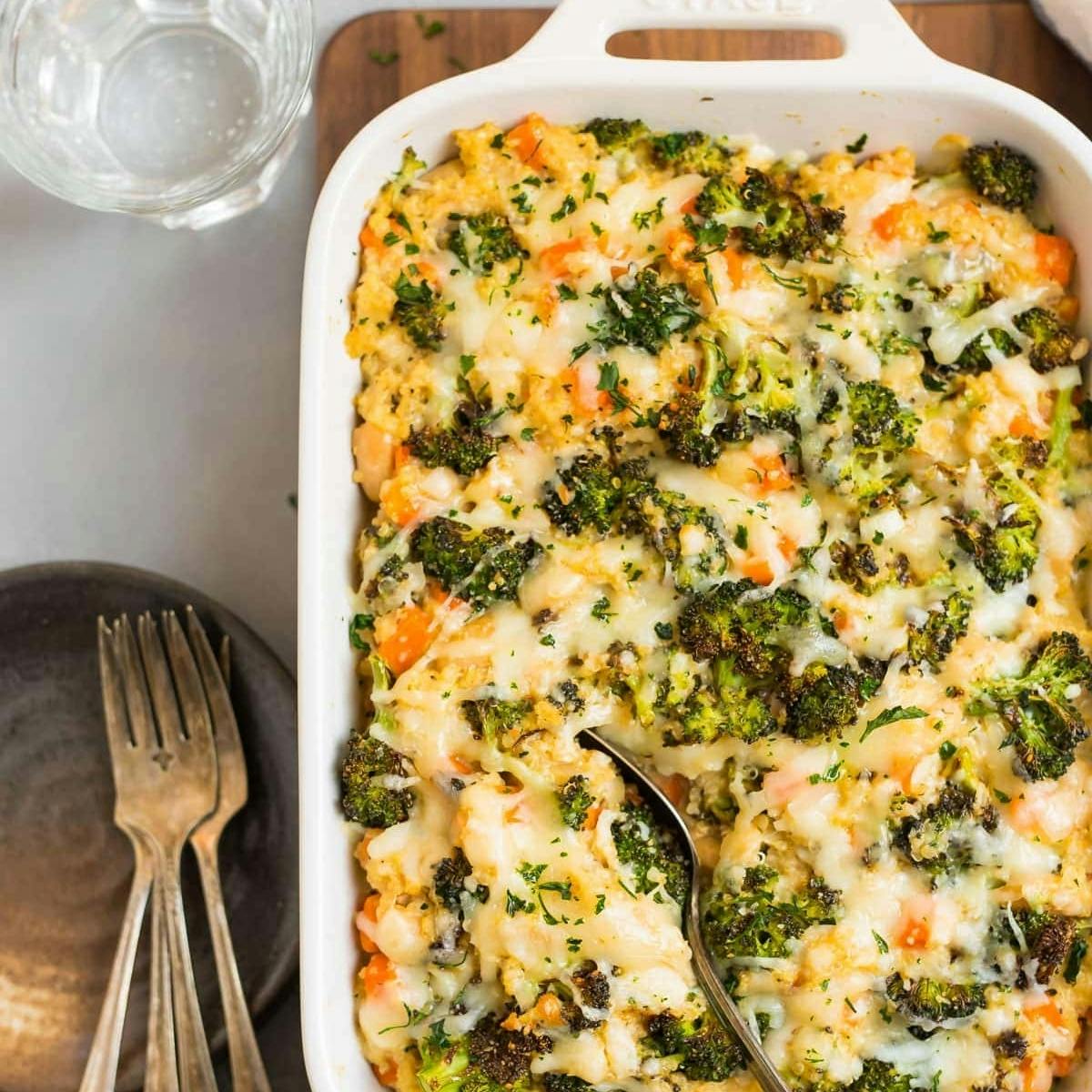 Broccoli Quinoa Casserole