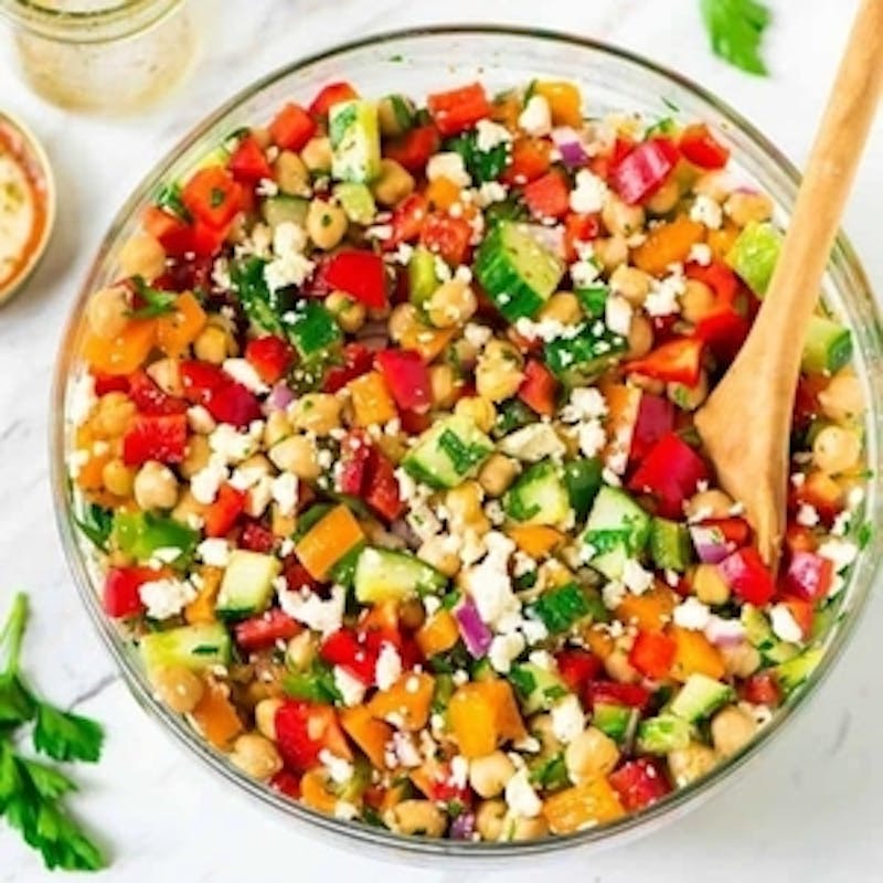 Mediterranean Chickpea Salad