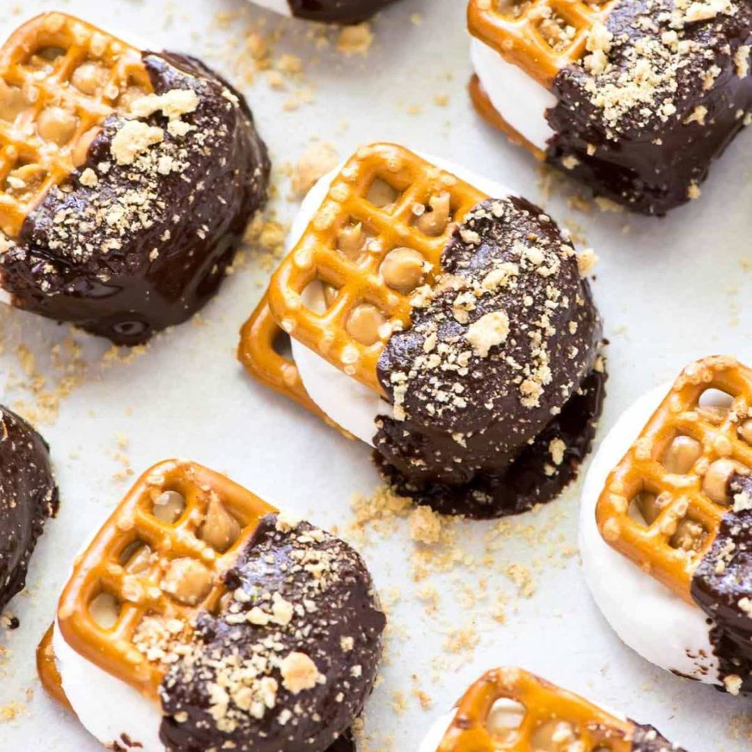 Pretzel S'mores Bites