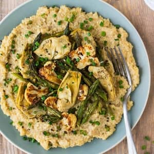 Creamy Vegan Asparagus