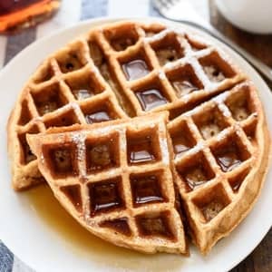 Blender Whole Wheat Waffles