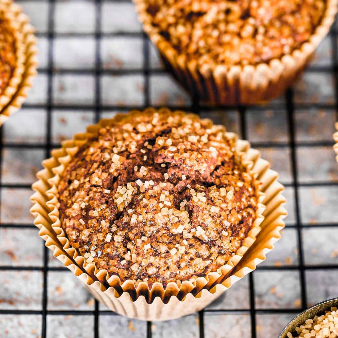 Pumpkin Gingerbread Muffins