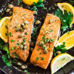 Salmon Meuniere