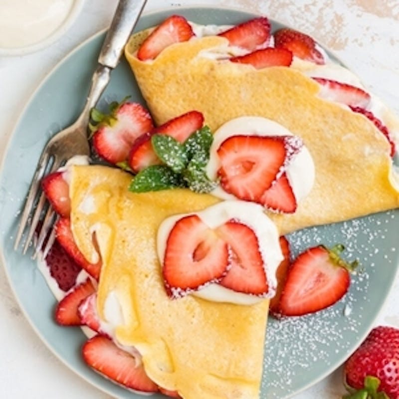 Strawberry Crepes